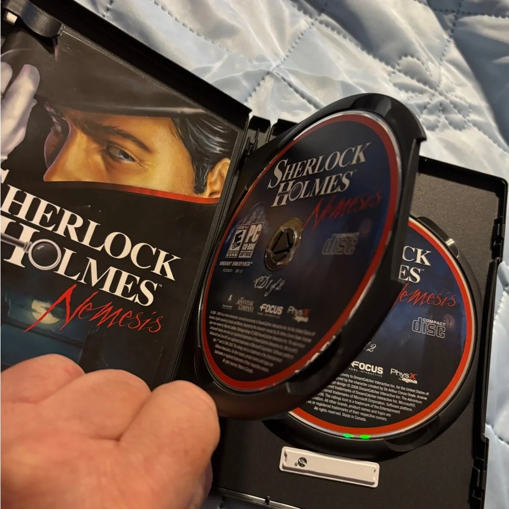 Sherlock Holmes Nemesis PC CD-ROM Game.